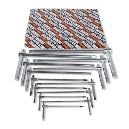 Beta 14 Piece Metric T-Shape Key Set, 9510695 009510695